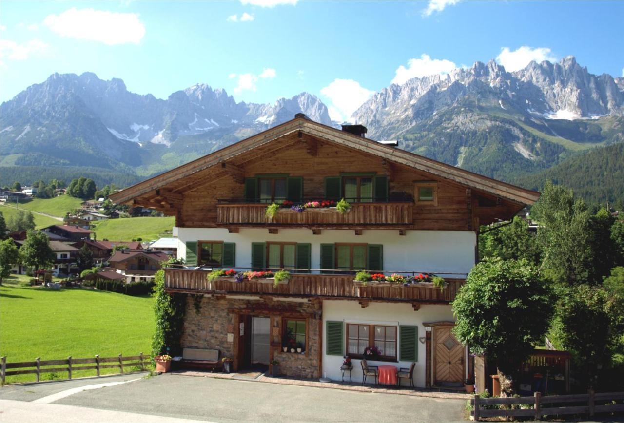 Mein Tyrolapart Im Zentrum Vom Wilden Kaiser Going am Wilden Kaiser 외부 사진