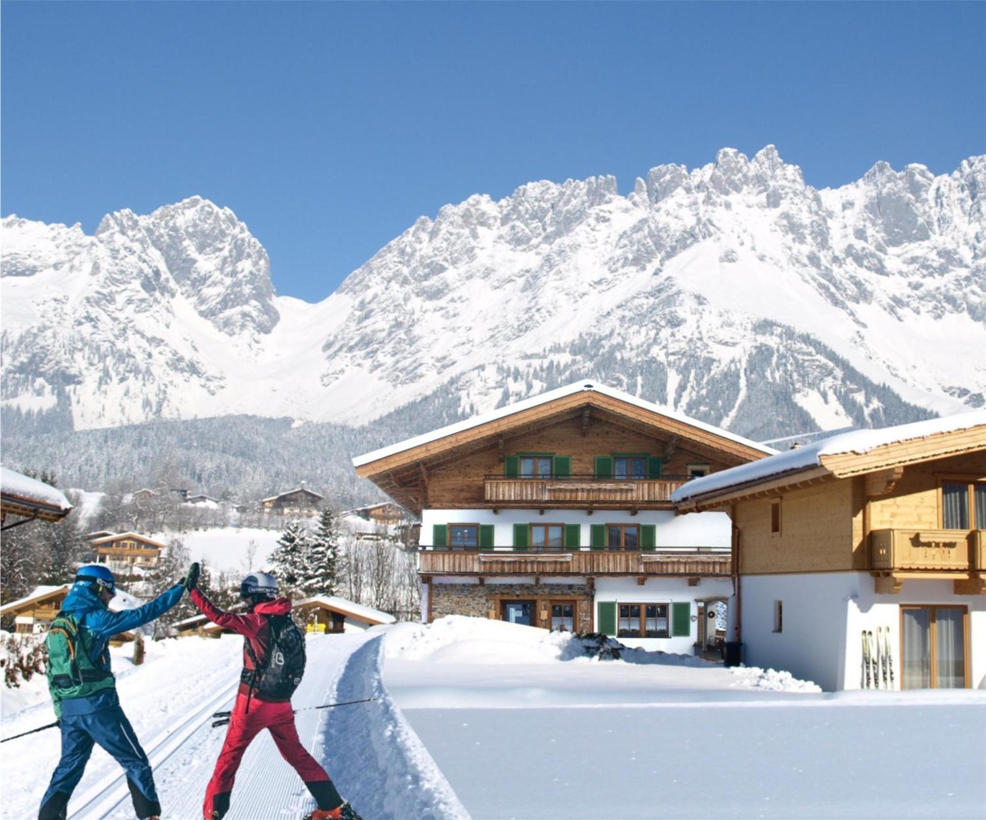 Mein Tyrolapart Im Zentrum Vom Wilden Kaiser Going am Wilden Kaiser 외부 사진